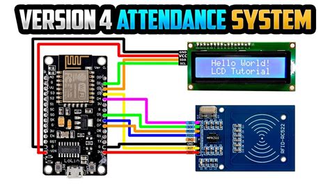 components rfid based attendance system|rfid attendance system using atmega32.